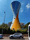 Hyperboloid water tower in Rishon LeZion