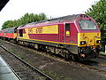 Class 67, no. 67017 "Arrow" at Plymouth"