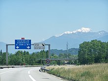 Autoroute à Montmélian