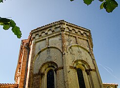 Chevet de l'abbatiale.