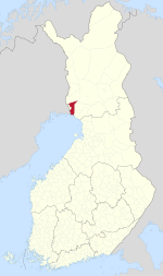 Location of Alatornio in Finland