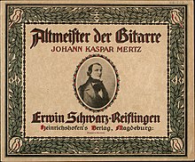 Cover of Altmeister der Gitarre: Johann Kaspar Mertz.