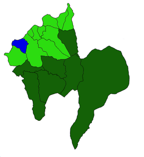 Localização no município de Melgaço