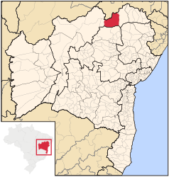 Juazeiro – Mappa