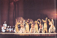 Balochi dance performed by graduates of folk dance academy, Tehran, Iran