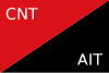 Bandeira da CNT-AIT