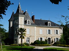 Le château de Monciaux.