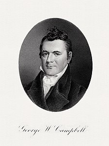 George W. Campbell, by the Bureau of Engraving and Printing (restored by Godot13)