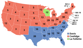 Elecciones presidenciales de Estados Unidos de 1924