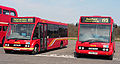 Image 73Two Optare Solo midibuses (from Midibus)