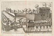 The Duke enters Antwerp, greeted by cannons