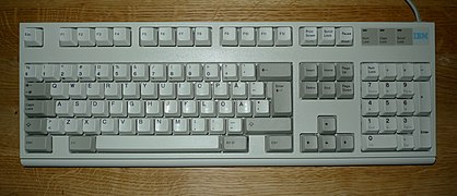 IBM Model M2, Part no. 1395713, manufactured 1992