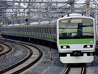 スカート交換前 （2007年1月18日 御徒町駅）