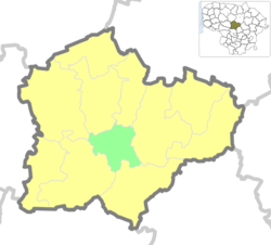 Location of Kėdainiai city eldership