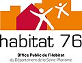 Logo habitat 76 utilisé jusqu'en 2018