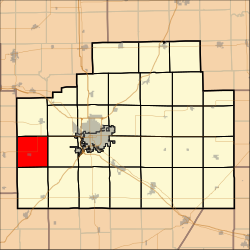 Location in McLean County