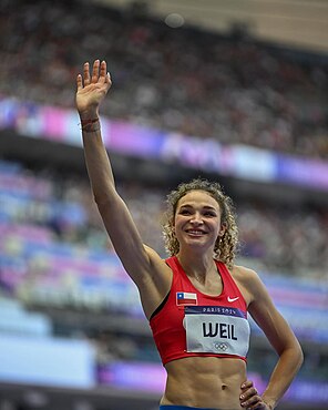 Martina Weil bei den Olympischen Spielen 2024 in Paris