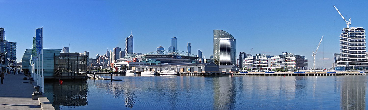 Docklands, Victoria from Watefront City, by John O'Neill