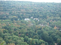 Overhead view of Montebello