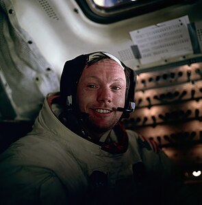 Neil Armstrong, by Buzz Aldrin