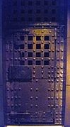 A door from the prison c. 1780, now in the collection of the Museum of London