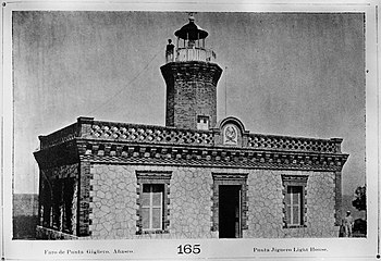Punta Higuero Light, ca 1898