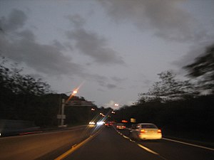 Puerto Rico Highway 203 in San Lorenzo