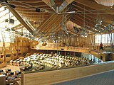 Benedetta Tagliabue y Enric Miralles, Parlamento de Escocia, 1998-2004