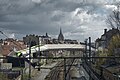 Passerelle Fransman à Laeken. Contrat de Quartier Léopold à Léopold