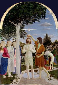 The Baptism of Christ, by Piero della Francesca