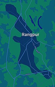 Rangpur City map