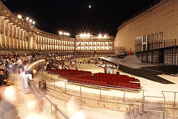 Intérieur Ouest du Sferisterio