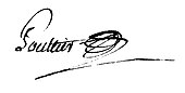 signature de Jean-Baptiste-Jacques Poultier