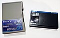 An HDCAM SR small cassette