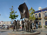 The statue in Liberation Square