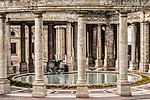 Spa in the ancient style with columns