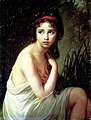 Julie as the bather, 1792