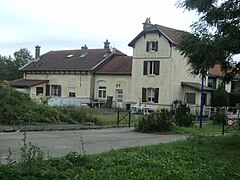 Tucquegnieux, l'ancienne gare.