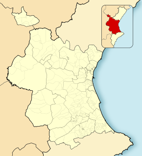 Beniatjar ubicada en Provincia de Valencia