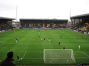 Estádio do Notts County.