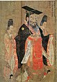 Emperor Wu of Northern Zhou wearing mianfu