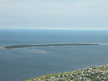 L'île de Caraquet vue des airs.