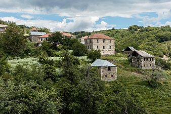 Едно од маалата во селото