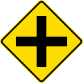 Crossroads under general priority (diamond)