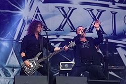 Axxis concert on Rockharz festival 2016 in Germany