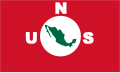 Bandera de la Union Nacional Sinarquista de México