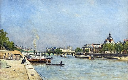 Paris, le pont des Arts par Stanislas Lepine