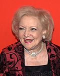 Photo of Betty White at the Time 100 gala in 2010.