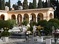 Le cimetière municipal Campo Verano à Rome, dans le quartier Tiburtino.