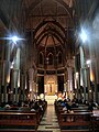 Interior de la catedral.